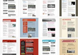 Free Online Newsletter Templates for Email 100 Free HTML Email Newsletter Templates Patternhead