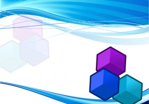 Free Online Powerpoint Templates Backgrounds Blue Cube Backgrounds 3d Blue Templates Free Ppt