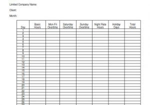 Free Online Timesheet Template 12 Sample Monthly Timesheet Templates Sample Templates
