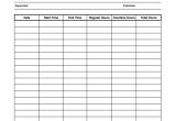 Free Online Timesheet Template 29 Free Timesheet Templates Free Sample Example format