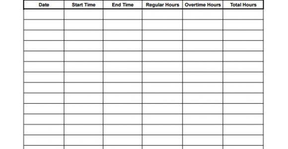 Free Online Timesheet Template 29 Free Timesheet Templates Free Sample Example format