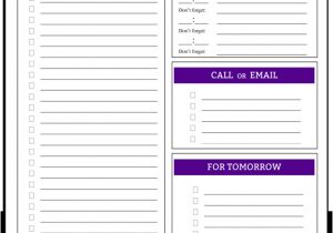 Free Online to Do List Template to Do List and Weekly organizer organized Chaos