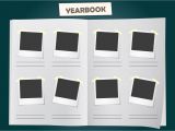 Free Online Yearbook Templates Album Yearbook Vector Template Download Free Vector Art