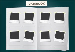 Free Online Yearbook Templates Album Yearbook Vector Template Download Free Vector Art