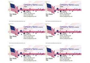 Free Patriotic Business Card Templates 15 Word Business Card Templates Free Download Free