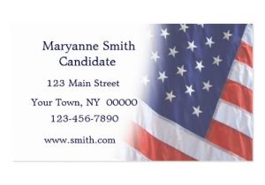 Free Patriotic Business Card Templates American Flag Fade Business Card Zazzle