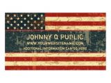Free Patriotic Business Card Templates Grungy American Flag Business Cards Zazzle