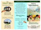 Free Pediatric Brochure Templates Information Brochure Examples Brickhost E2c5f985bc37