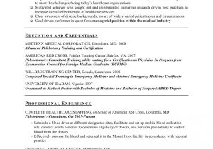 Free Phlebotomist Resume Templates Free Phlebotomy Resume Templates to Get You Noticed now