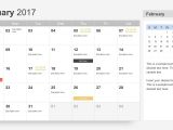 Free Photo Calendar Template 2017 Free Calendar 2017 Template for Powerpoint