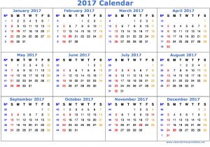 Free Photo Calendar Template 2017 Free Calendar Template 2017 Cyberuse