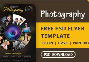 Free Photography Flyer Templates Photoshop Free Photography Flyer Psd Template Designyep