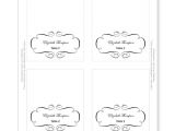 Free Placecard Template 10 Best Images Of Place Card Template Printable