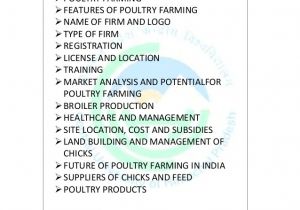 Free Poultry Business Plan Template Pdf Poultry Farming Business Plan Sample Template Download Pdf