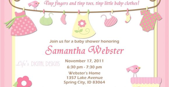 Free Printable Baby Shower Invitation Templates for A Girl Birthday Invitations Baby Shower Invitations
