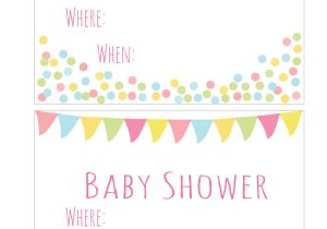 Free Printable Baby Shower Invitation Templates for A Girl Free Printable Baby Shower Invitation Easy Peasy and Fun