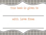Free Printable Bookplates Templates Lil Mop top Printable Bookplates Freebies