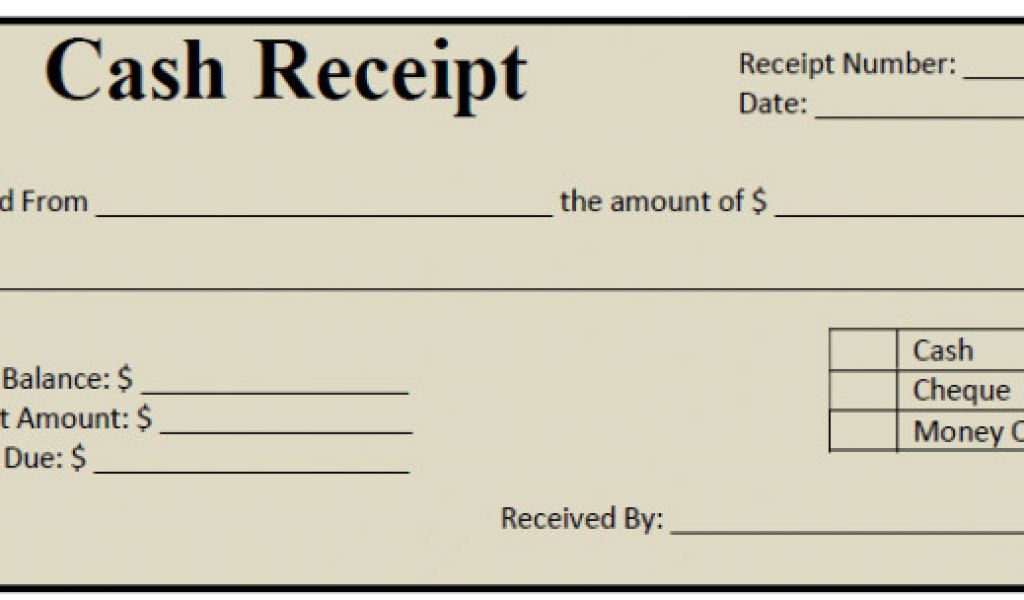 Free Printable Cash Receipt Template Money Receipt Format Examples Vatansun Williamson 5031