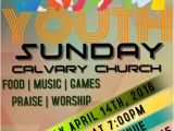 Free Printable Church event Flyer Templates Youth Church Template Postermywall