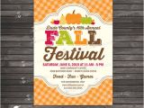 Free Printable Fall Festival Flyer Templates Fall Festival Invitation Printable Harvest Festival