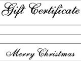 Free Printable Gift Certificate Template 18 Gift Certificate Templates Excel Pdf formats