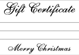 Free Printable Gift Certificate Template 18 Gift Certificate Templates Excel Pdf formats