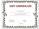 Free Printable Gift Certificate Templates Online Adolphe Sax Printable Gift Certificates