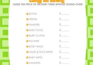 Free Printable Price is Right Baby Shower Game Template Divine Design Free Printable Tuesday Ally Jean Blog