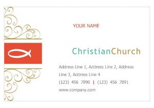 Free Printable Religious Business Card Templates Christian Buisness Cards Christian Church Religious Print