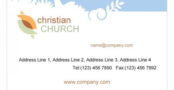 Free Printable Religious Business Card Templates Christian Business Cards Templates Free 28 Images 9