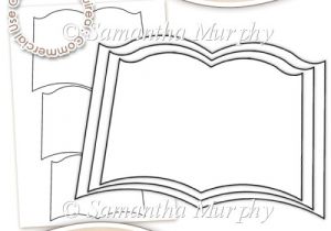 Free Printable Templates for Card Making Open Book Template Commercial Use Ok 3 50 Instant