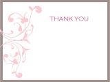 Free Printable Wedding Thank You Cards Templates Thank You Note Printable Activity Shelter
