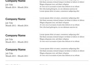 Free Professional Resume Templates 2 Free Resume Templates Examples Lucidpress