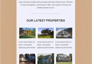 Free Real Estate Email Newsletter Templates Feature Packed 10 Free Real Estate Email Templates Mailget