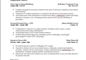 Free Resume Templates for Lpn Nurses Licensed Practical Nurse Resume Http Www Resumecareer