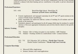 Free Resume Templates for Teachers to Download Free Resume Templates for Teachers to Download Sample