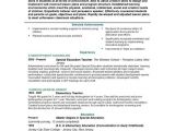 Free Resume Templates for Teachers to Download Free Teacher Resume Template