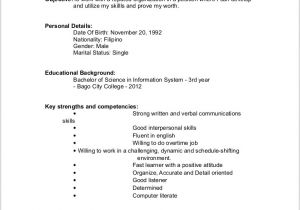 Free Resume Templates for Word Starter 2010 Free Resume Templates for Microsoft Word Starter Resume