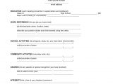 Free Resume Templates to Fill In and Print Fill In the Blank Resume Amplifiermountain org