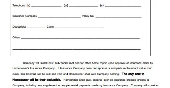 Free Roofing Contract Template 15 Roofing Contract Templates Word Pdf Google Docs