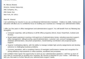 Free Sample Cover Letter for Administrative assistant Position Administrative assistant Cover Letter Sample Resume