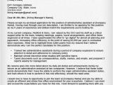 Free Sample Cover Letter for Administrative assistant Position Administrative assistant Executive assistant Cover