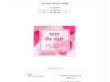 Free Save the Date Templates for Email Save the Date Pink Invitations Cards On Pingg Com