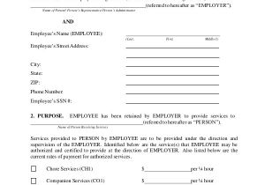Free Self Employed Contract Template Sample Self Employment Agreement 5 Documents In Pdf