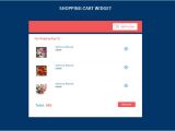 Free Shopping Cart Templates HTML Shopping Cart Responsive Widget Template by W3layouts