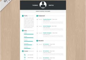 Free-simple-professional-resume-template-in-vector-format Professional Resume Template Vector Free Download