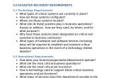 Free Small Business Disaster Recovery Plan Template 12 Disaster Recovery Plan Templates Free Sample