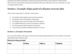 Free Small Business Disaster Recovery Plan Template Plan Template 18 Free Word Pdf Psd Indesign format
