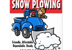 Free Snow Plowing Flyer Template Snow Plowing Snow Removal Business Service Flyer