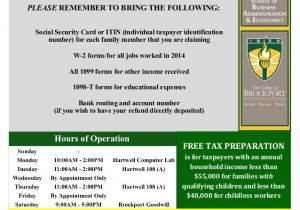 Free Tax Preparation Flyers Templates Tax Flyer